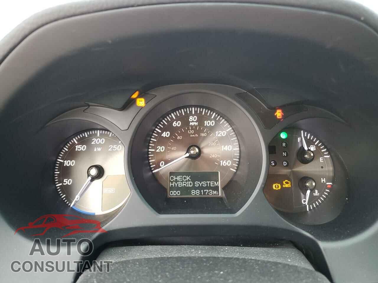 LEXUS GS450 2010 - JTHBC1KS1A5021155