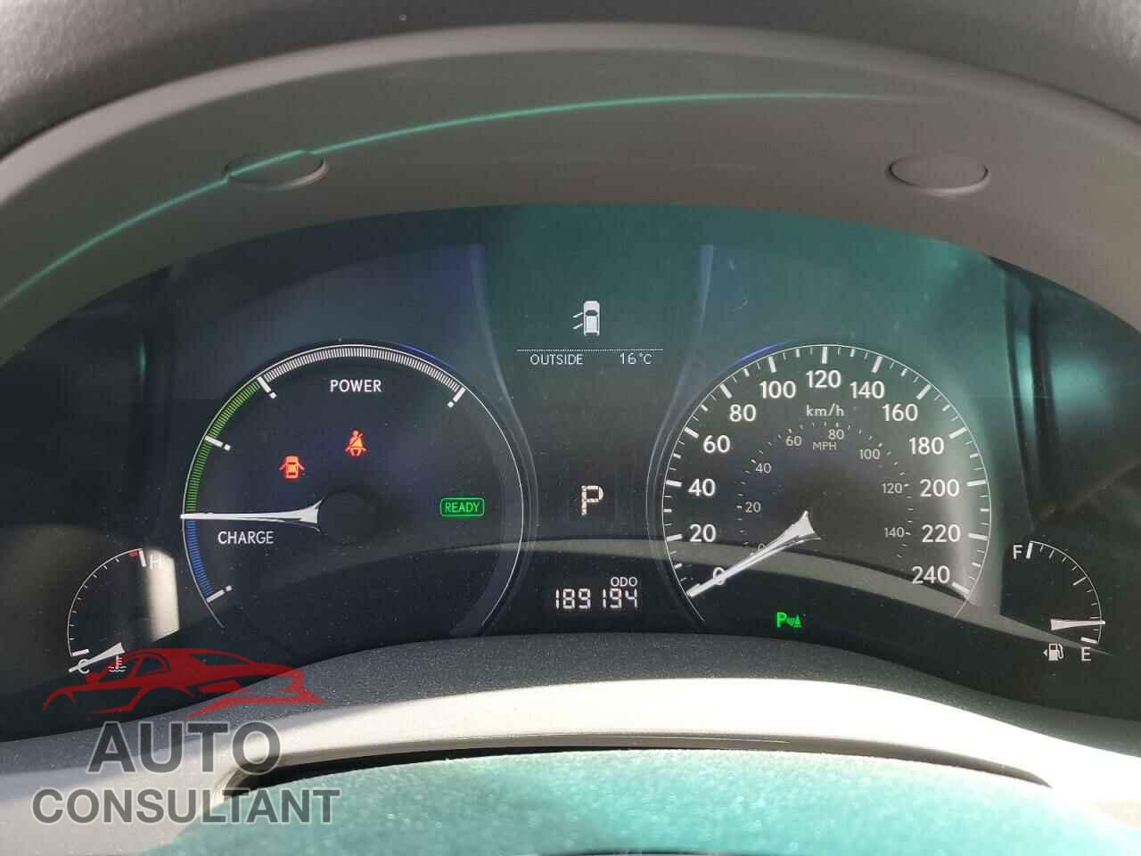 LEXUS RX450 2010 - JTJBC1BA4A2408628