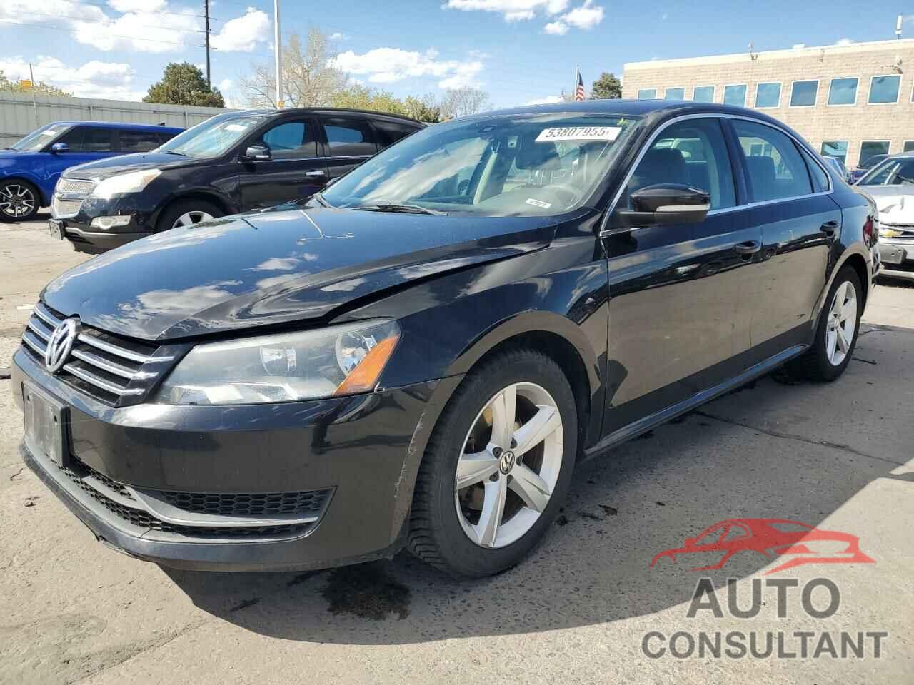 VOLKSWAGEN PASSAT 2012 - 1VWBP7A36CC080507