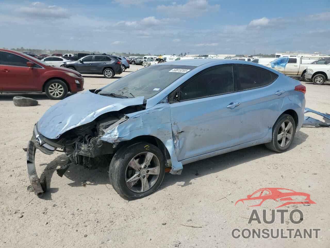 HYUNDAI ELANTRA 2013 - KMHDH4AE3DU773485