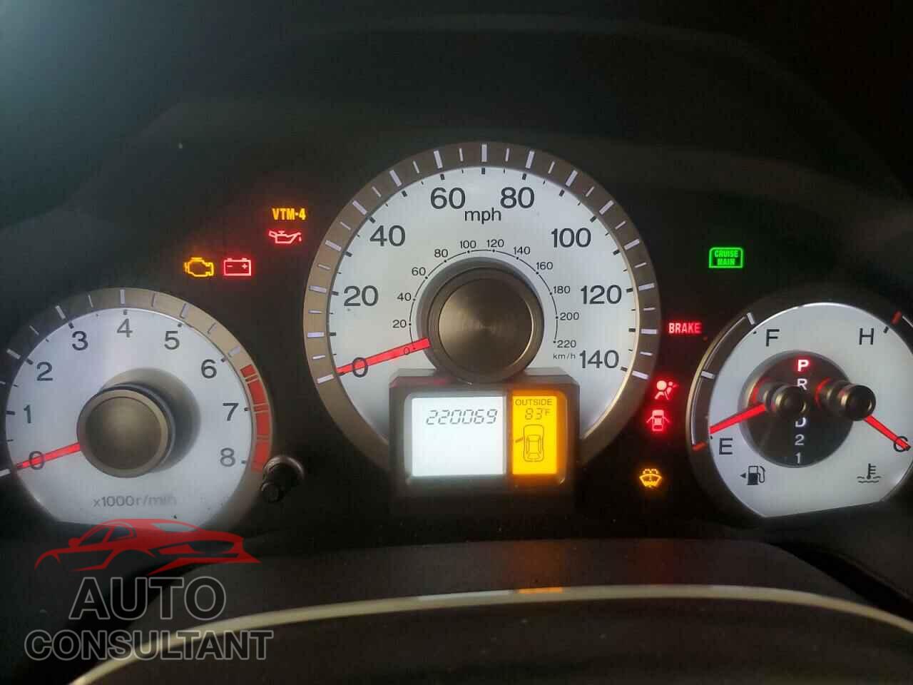 HONDA PILOT 2011 - 5FNYF4H65BB037776