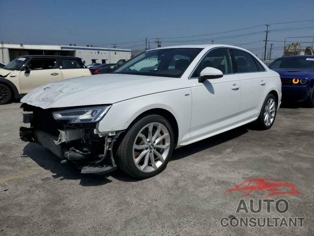 AUDI A4 2019 - WAUENAF4XKN001277