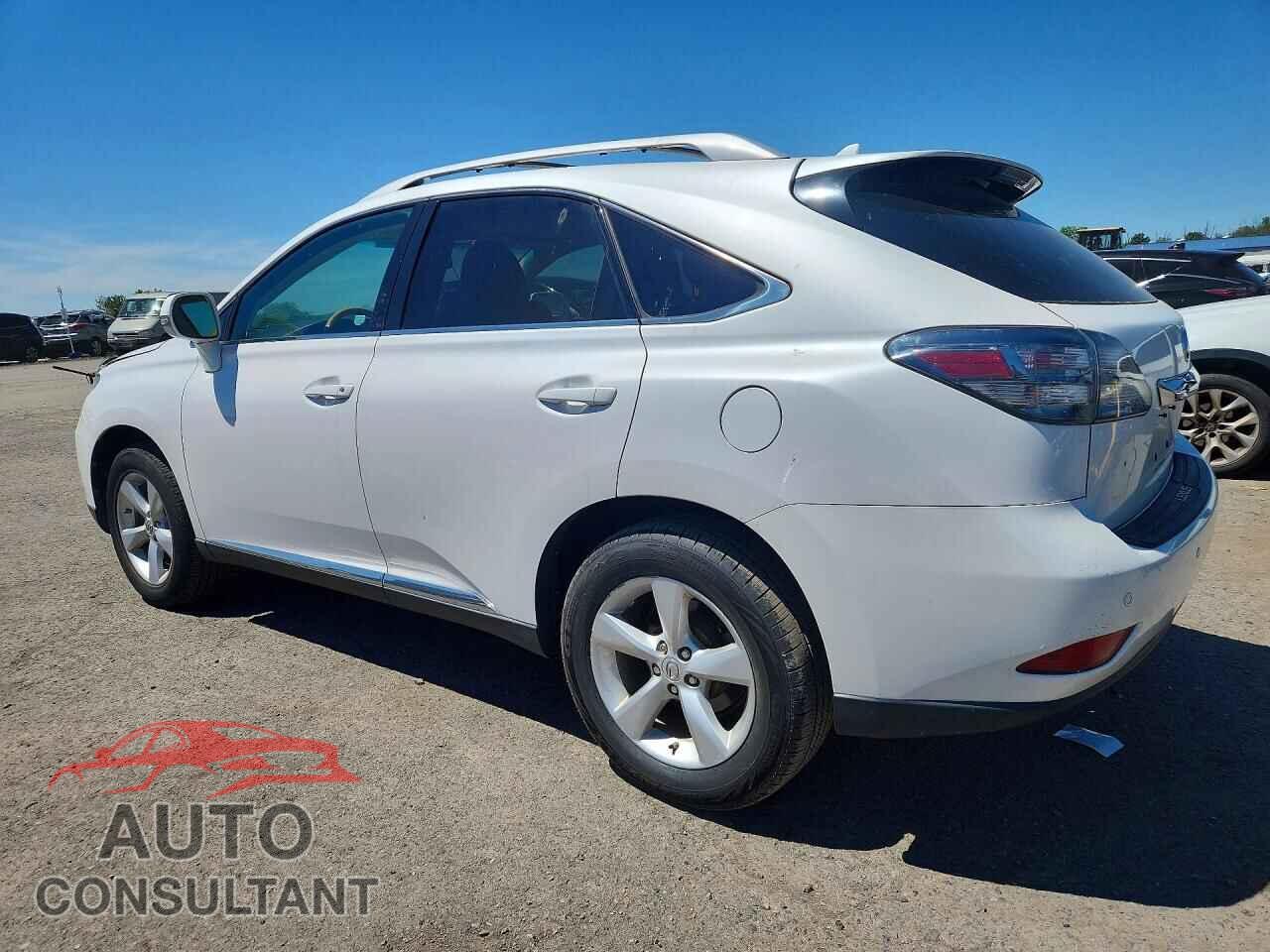LEXUS RX350 2012 - 2T2BK1BAXCC153697