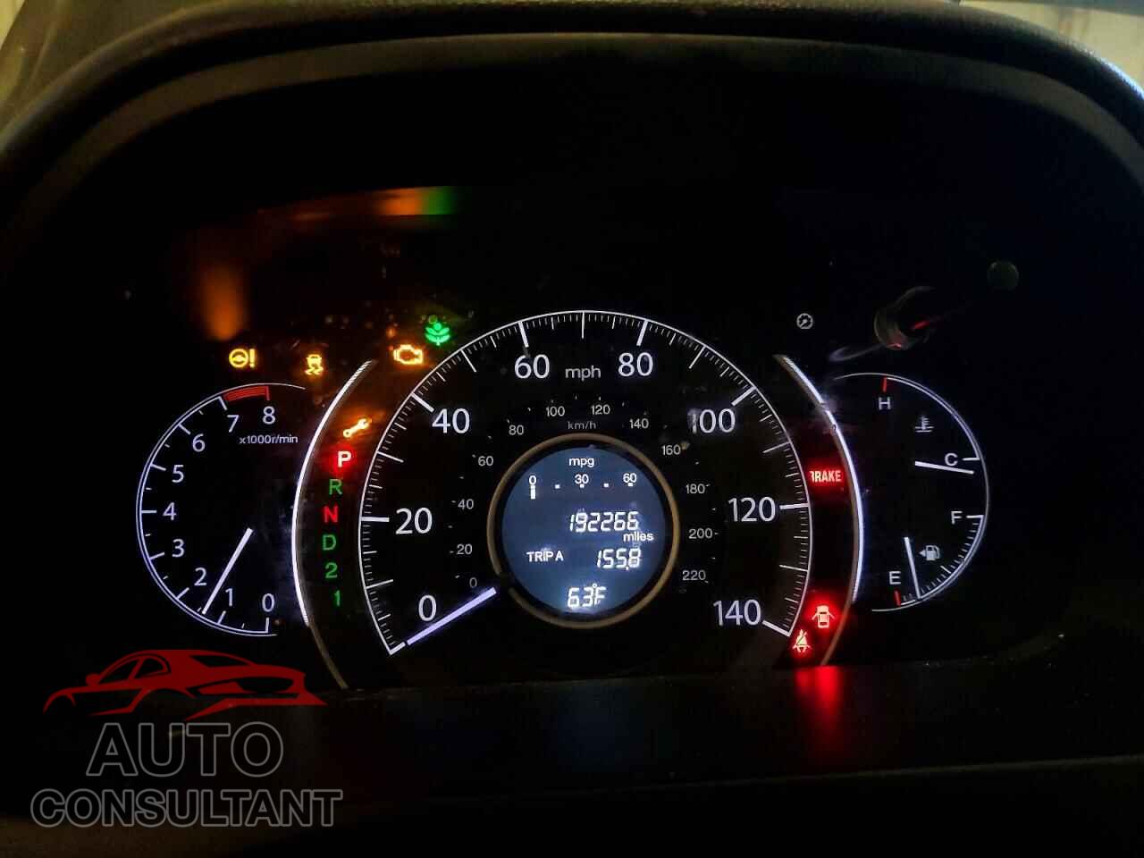 HONDA CRV 2012 - 2HKRM4H33CH620513