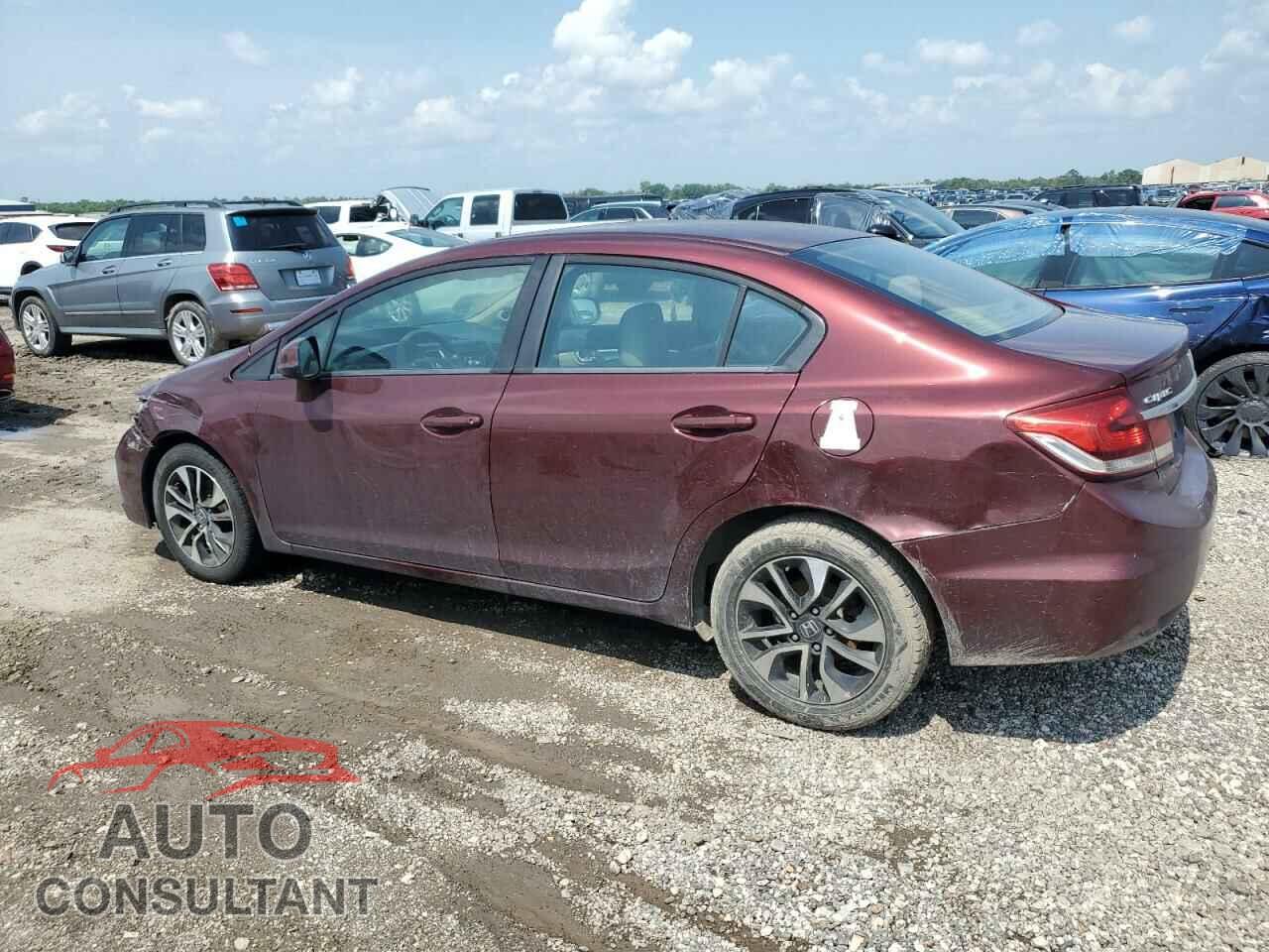 HONDA CIVIC 2013 - 19XFB2F89DE260438