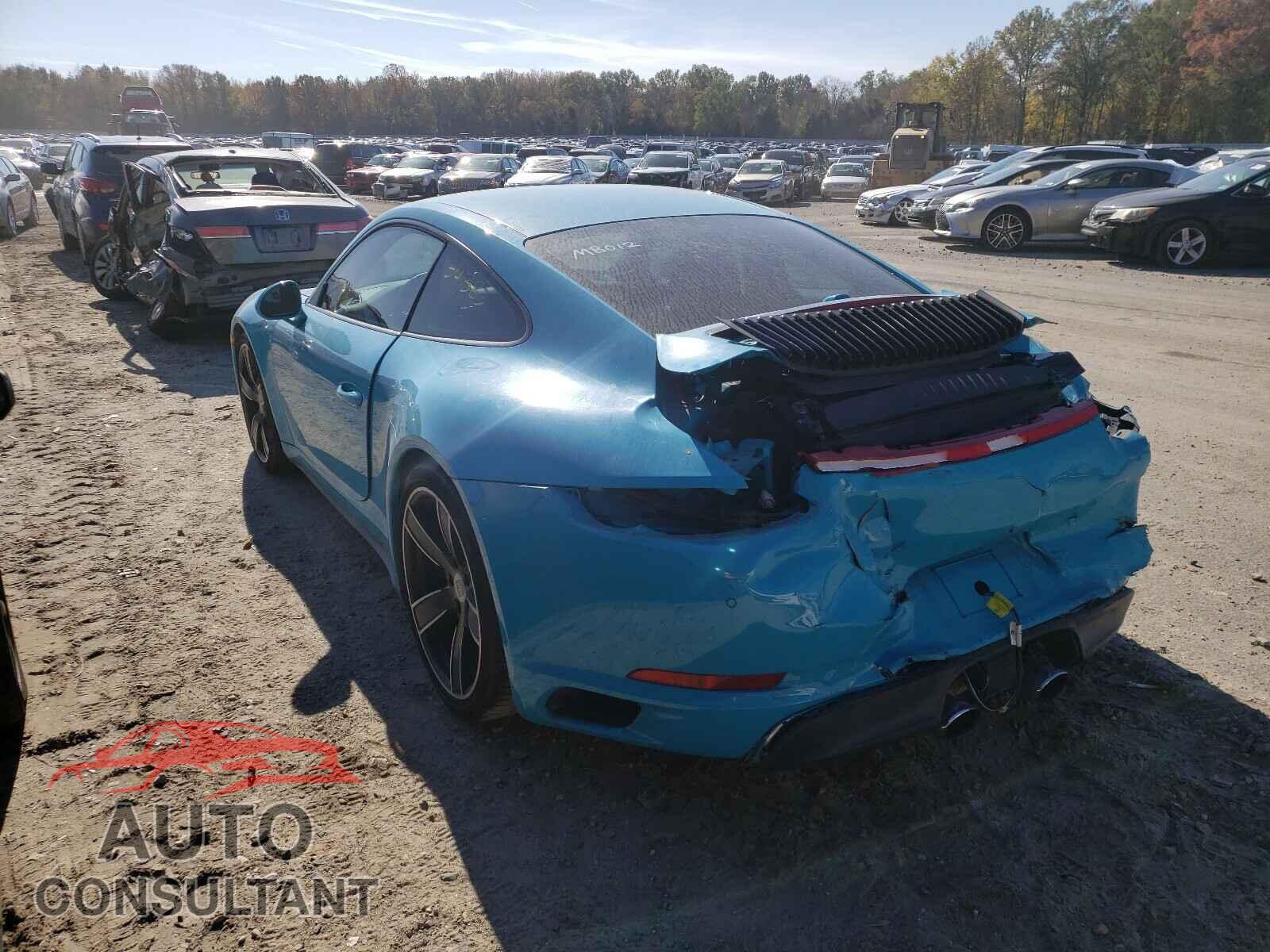 PORSCHE 911 2017 - WP0AB2A92HS122480