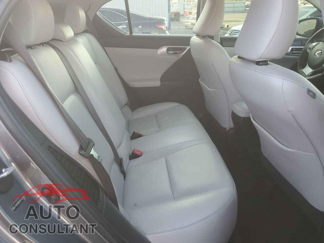 LEXUS CT 200 2012 - JTHKD5BH2C2103392