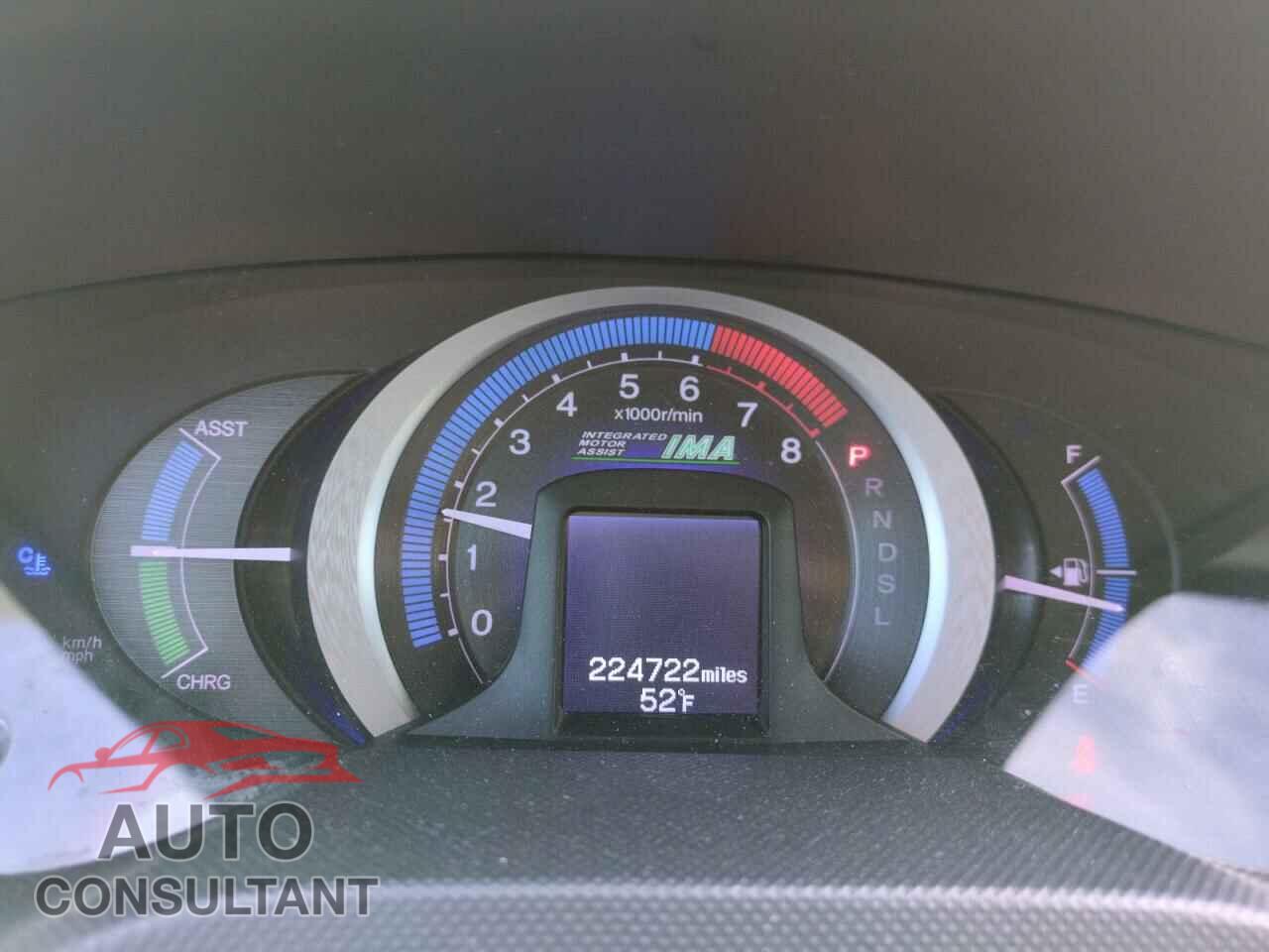 HONDA INSIGHT 2010 - JHMZE2H51AS011243
