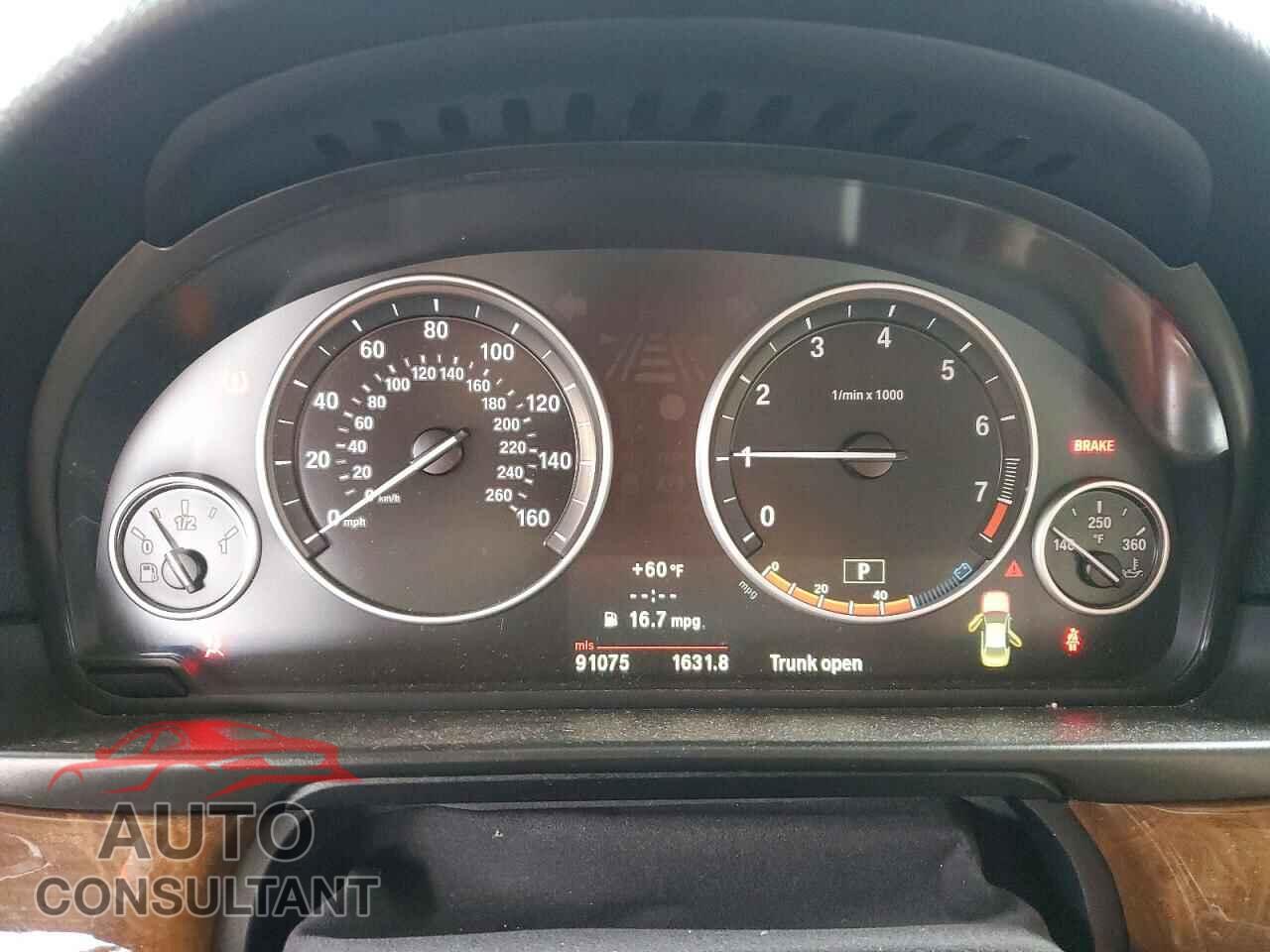 BMW 5 SERIES 2011 - WBAFU7C55BC878357