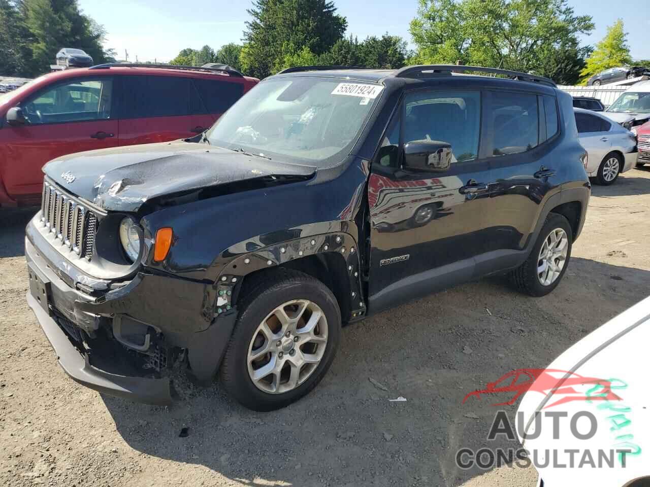 JEEP RENEGADE 2016 - ZACCJBBT7GPD65762