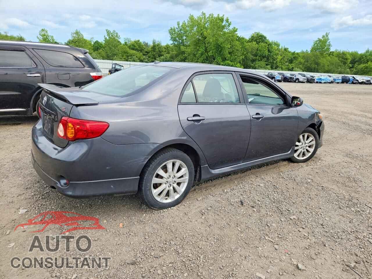 TOYOTA COROLLA 2009 - 2T1BU40E49C167478