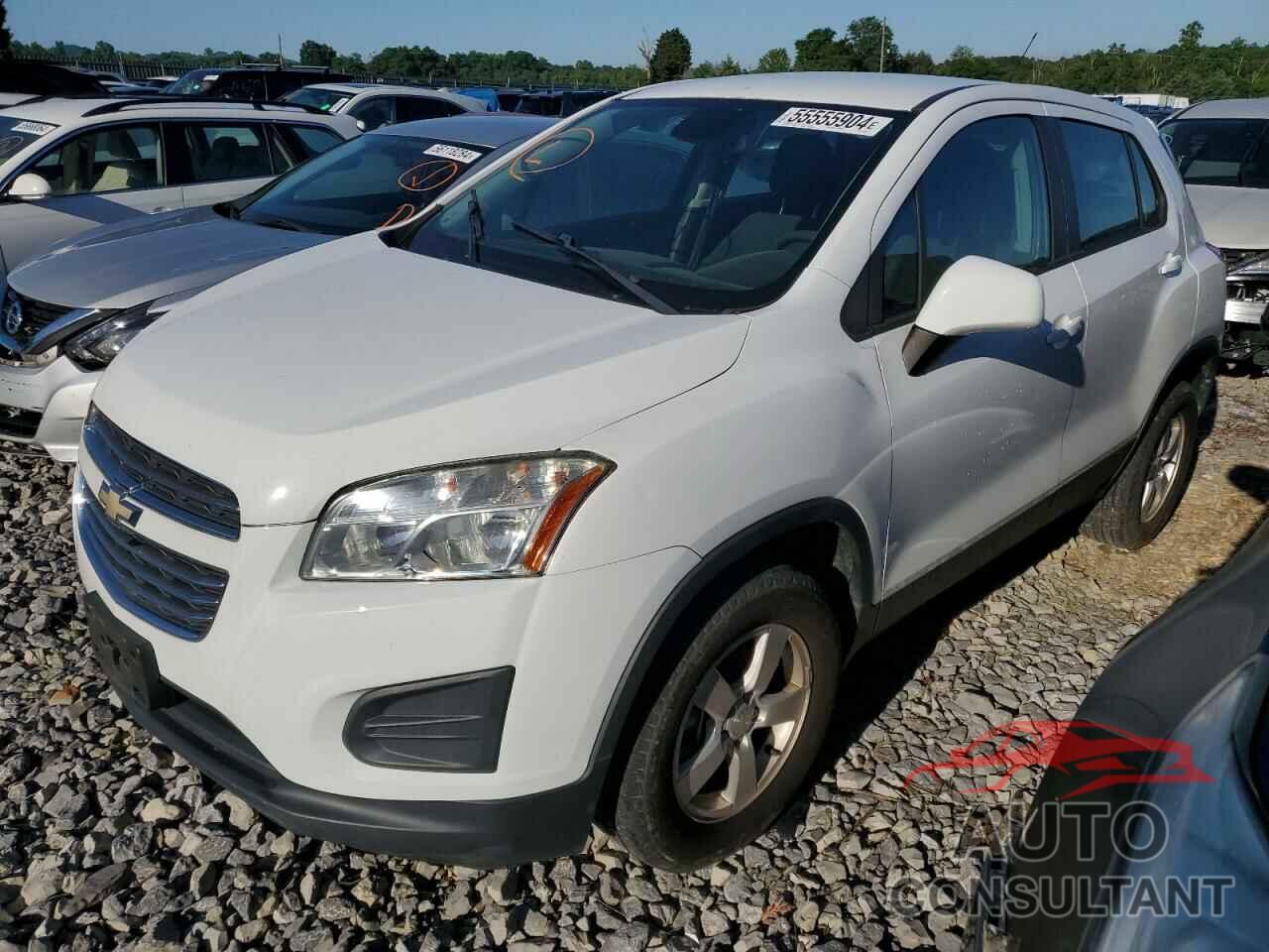 CHEVROLET TRAX 2016 - 3GNCJNSB3GL203913