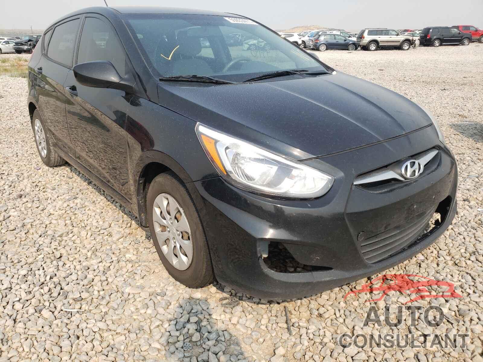 HYUNDAI ACCENT 2016 - KMHCT5AE8GU236907