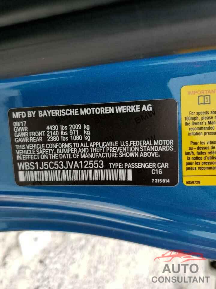 BMW M2 2018 - WBS1J5C53JVA12553