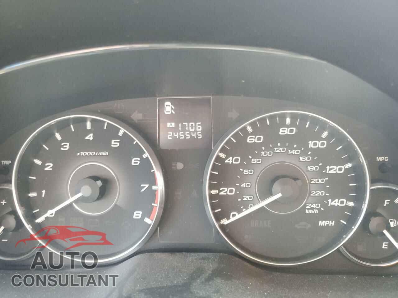 SUBARU OUTBACK 2012 - 4S4BRCCC8C3218949