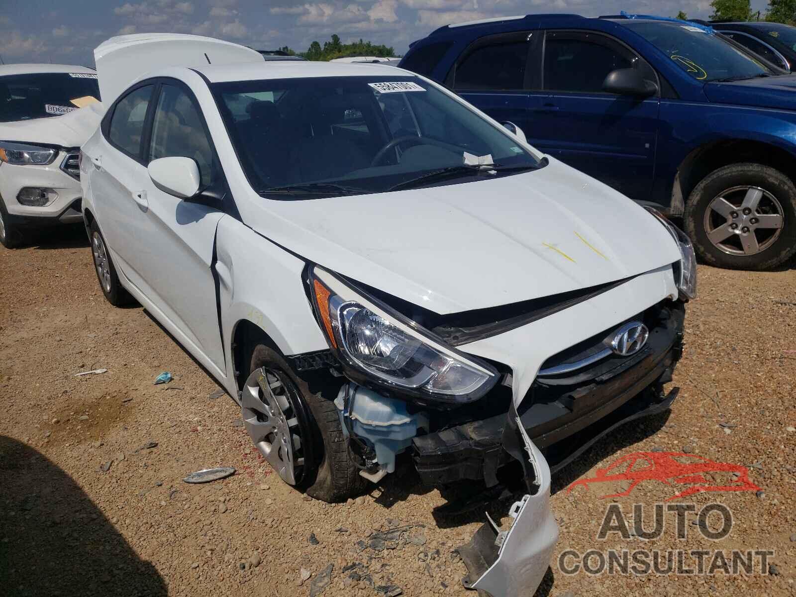 HYUNDAI ACCENT 2017 - KMHCT4AEXHU252960