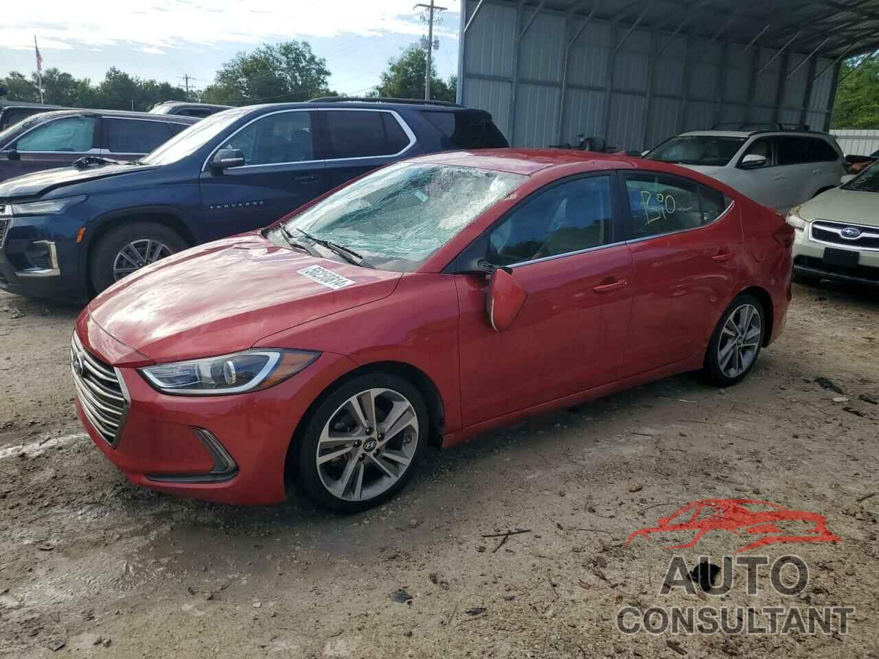 HYUNDAI ELANTRA 2018 - 5NPD84LF4JH358790