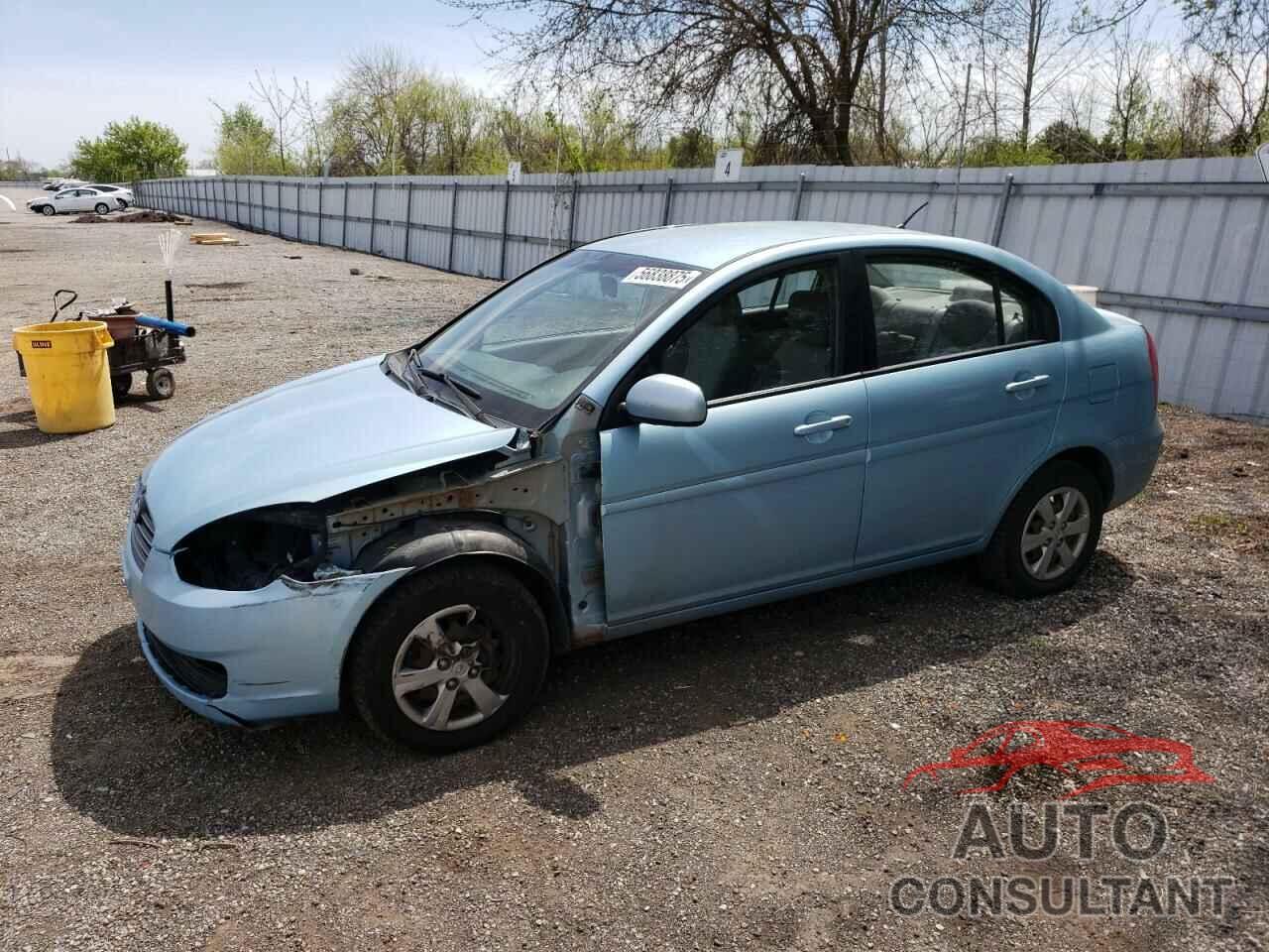 HYUNDAI ACCENT 2010 - KMHCN4BCXAU395033