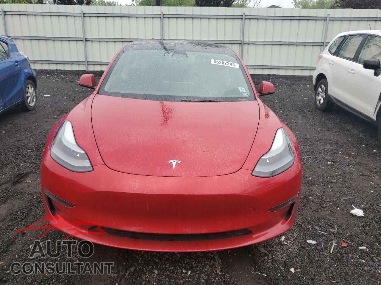 TESLA MODEL 3 2022 - 5YJ3E1EB7NF275002