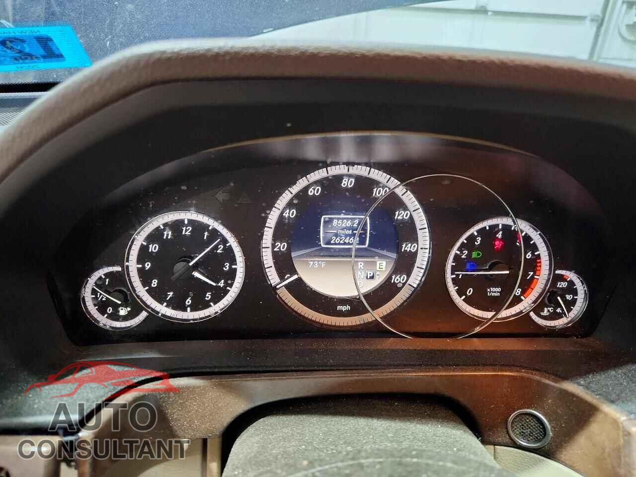 MERCEDES-BENZ E-CLASS 2012 - WDDHF8JBXCA563187