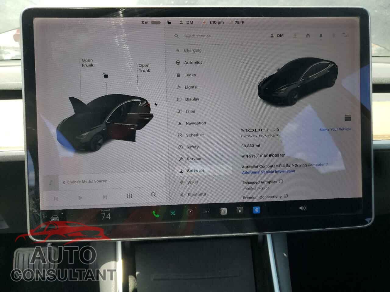 TESLA MODEL 3 2018 - 5YJ3E1EA9JF008431