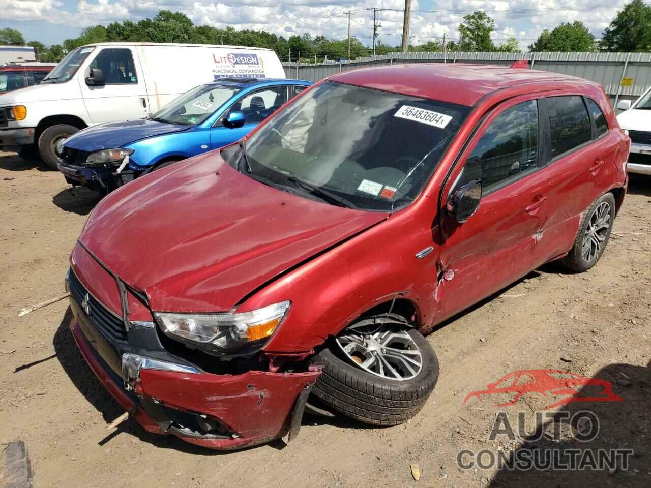 MITSUBISHI OUTLANDER 2017 - JA4AR3AU6HZ011048