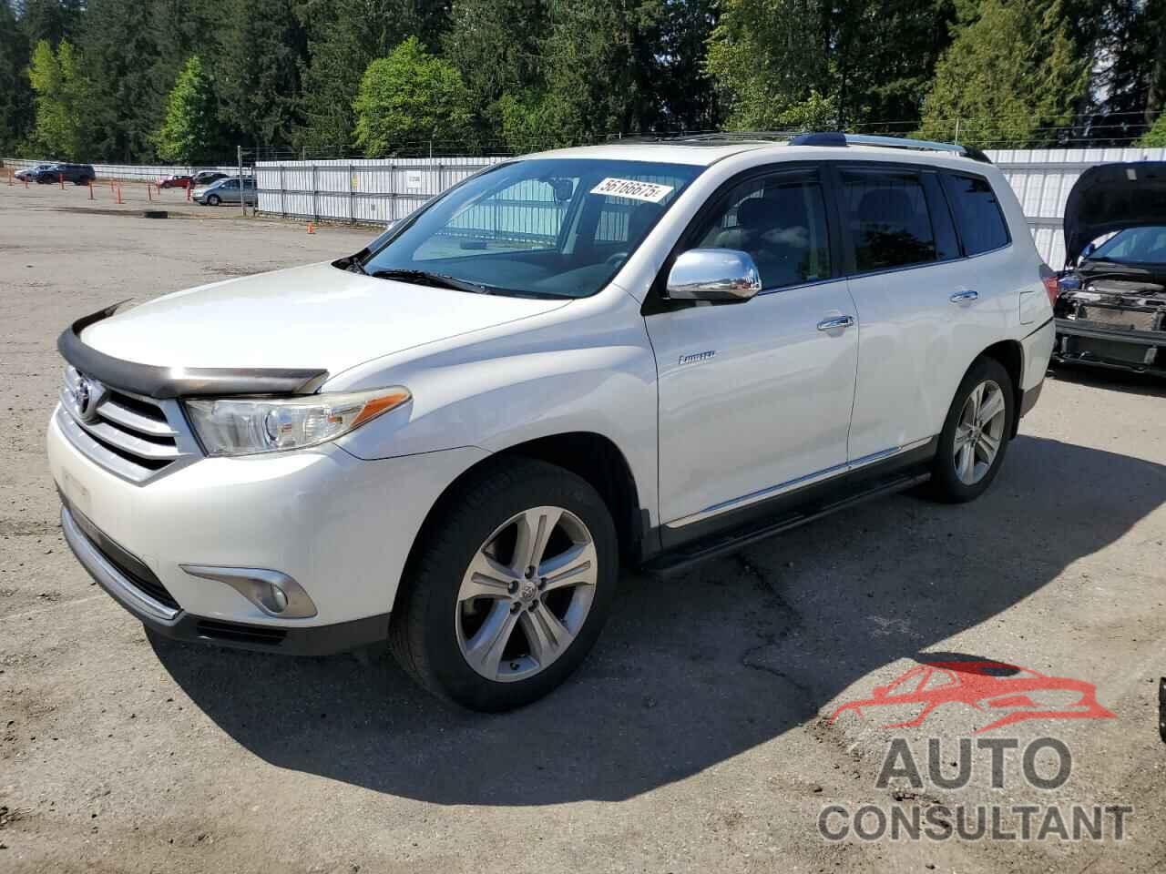 TOYOTA HIGHLANDER 2013 - 5TDDK3EH4DS194630