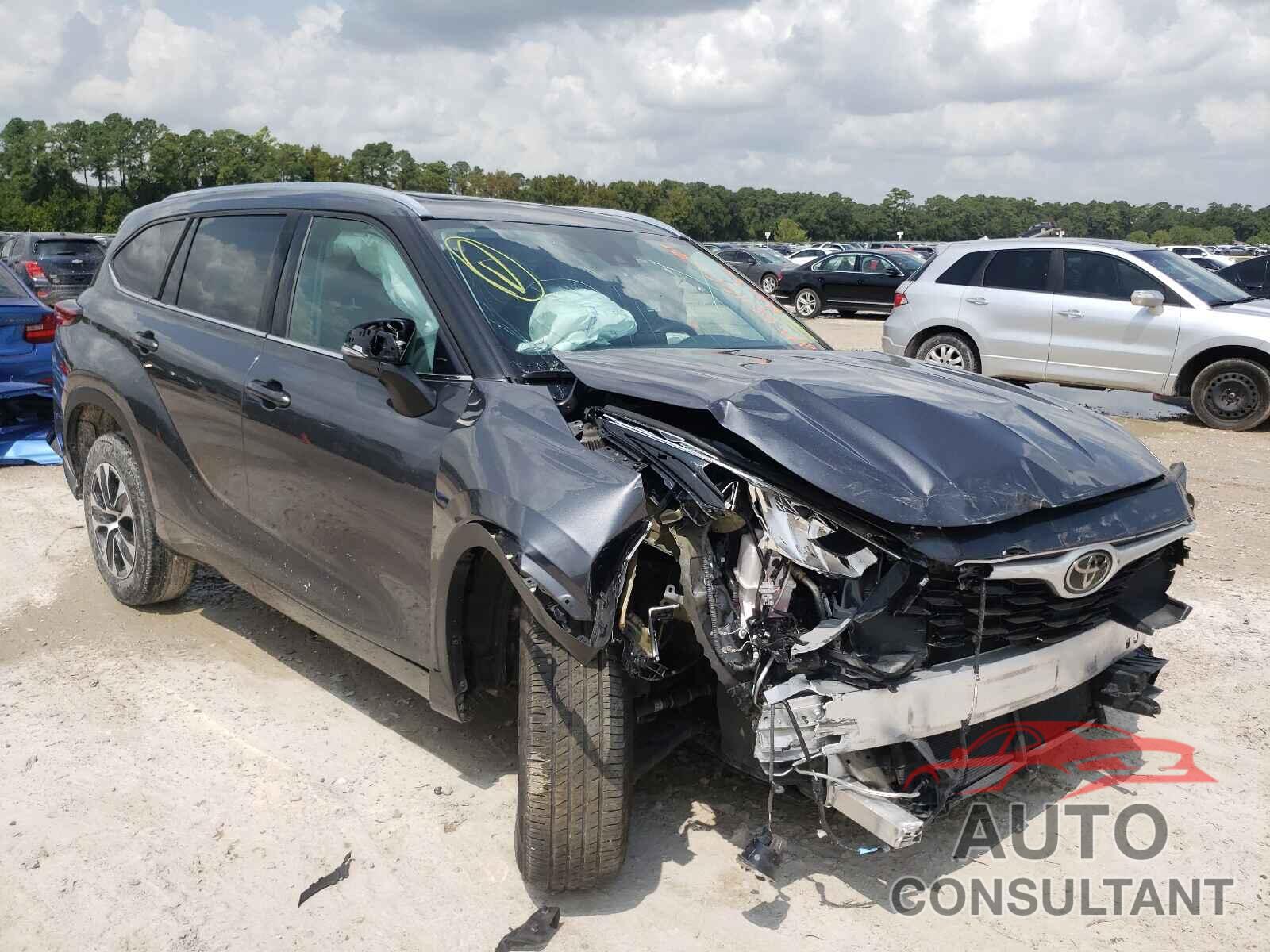 TOYOTA HIGHLANDER 2020 - 5TDGZRAH2LS505598