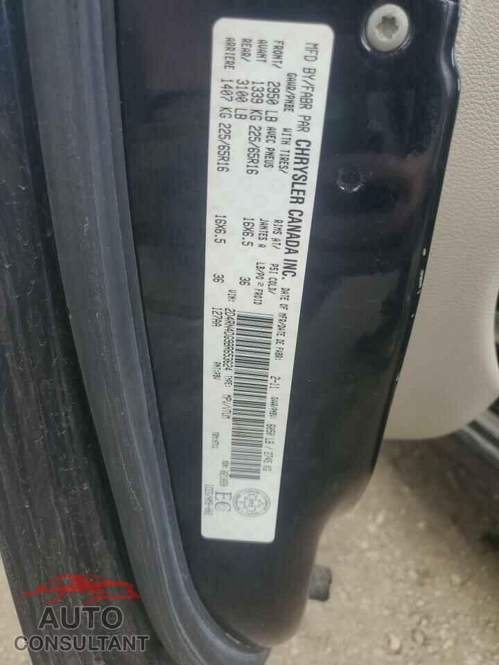 DODGE CARAVAN 2011 - 2D4RN4DG9BR653624