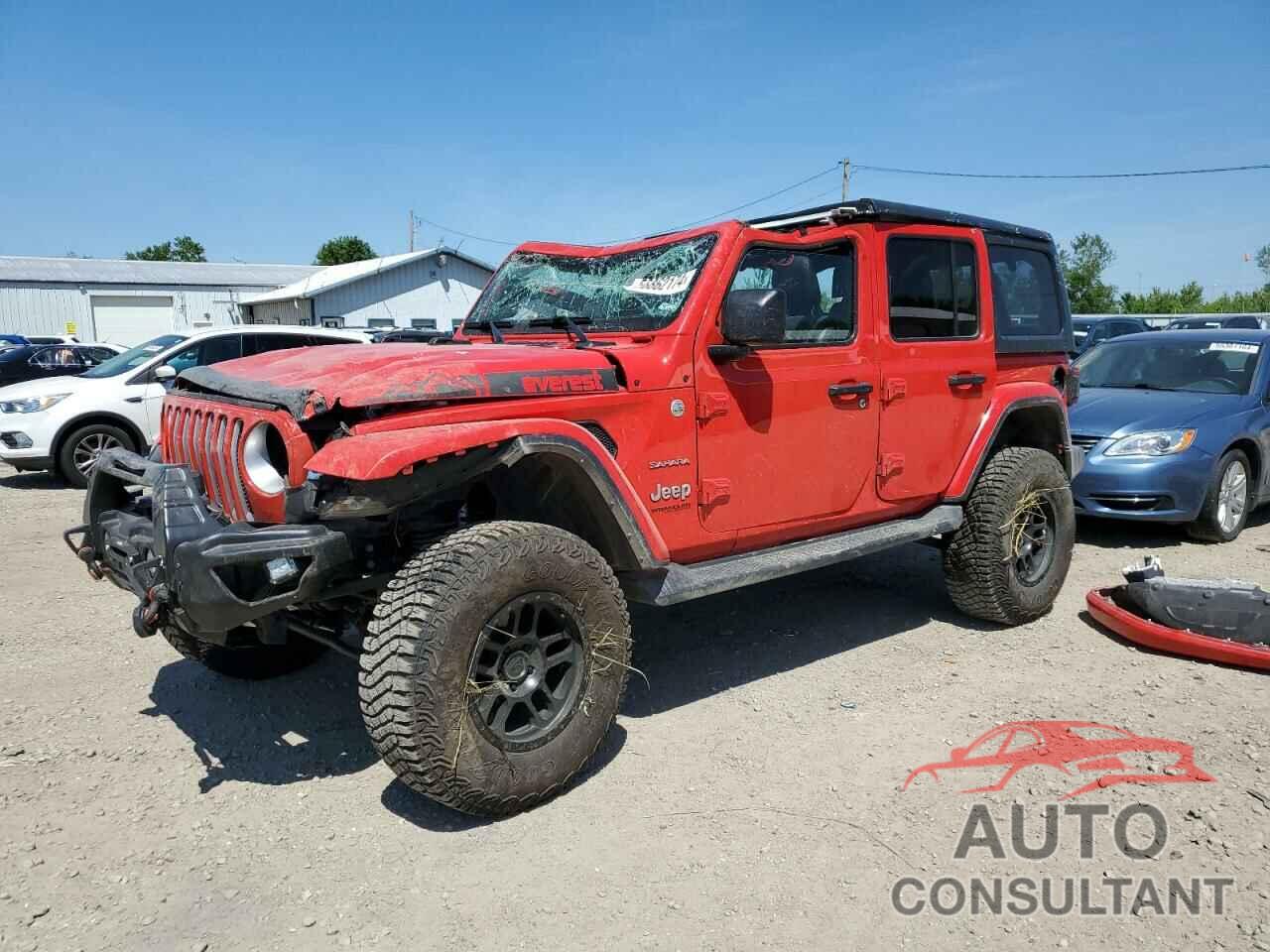 JEEP WRANGLER 2018 - 1C4HJXEG5JW324834