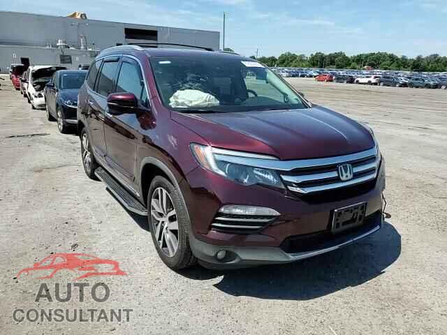 HONDA PILOT 2016 - 5FNYF6H93GB109460