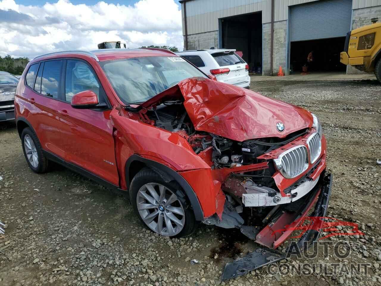 BMW X3 2016 - 5UXWX9C55G0D69014