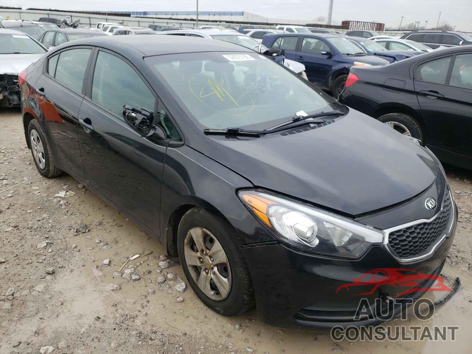 KIA FORTE 2016 - KNAFK4A60G5619657