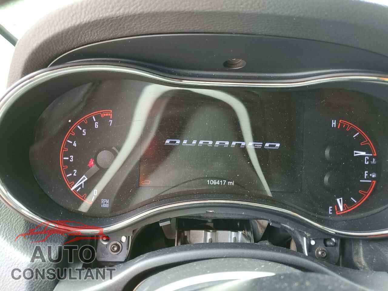 DODGE DURANGO 2018 - 1C4RDJDGXJC133132