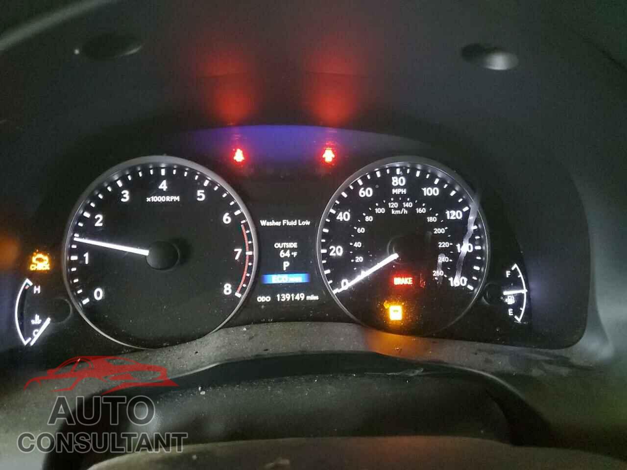 LEXUS ES350 2013 - JTHBK1GG9D2017206