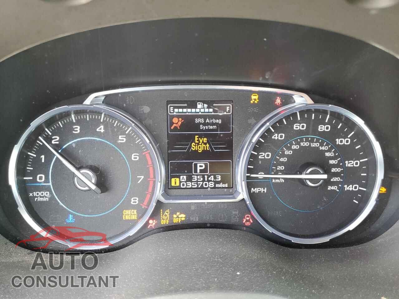 SUBARU FORESTER 2017 - JF2SJAGC8HH805559