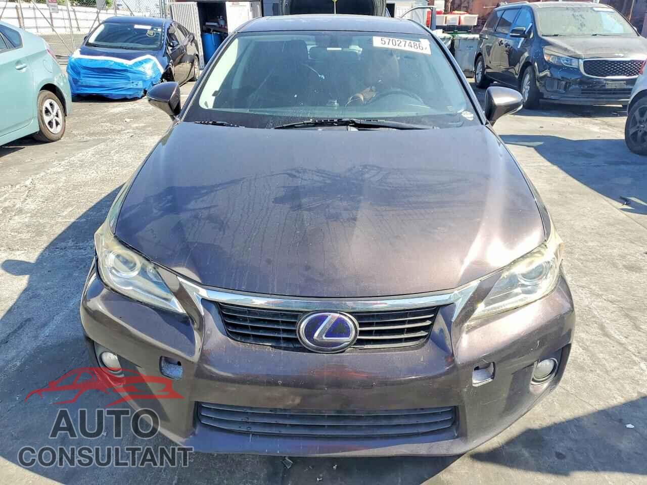 LEXUS CT 200 2013 - JTHKD5BH8D2165414
