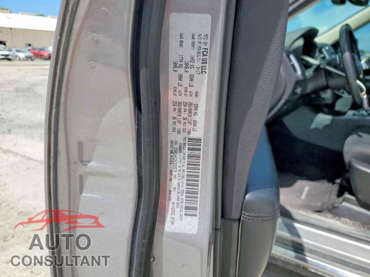 DODGE DURANGO 2017 - 1C4RDHAG2HC833573