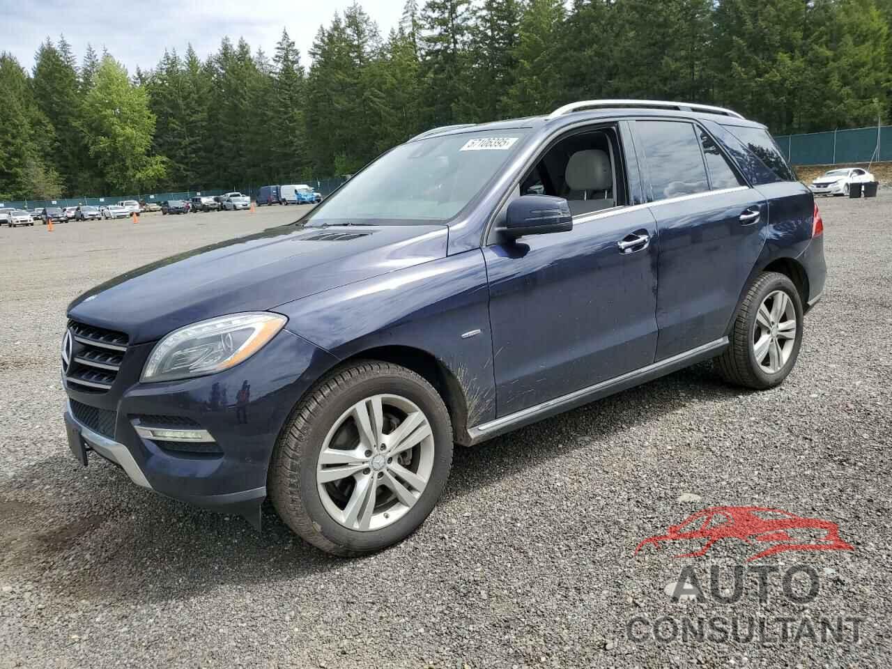 MERCEDES-BENZ M-CLASS 2012 - 4JGDA2EB7CA046701