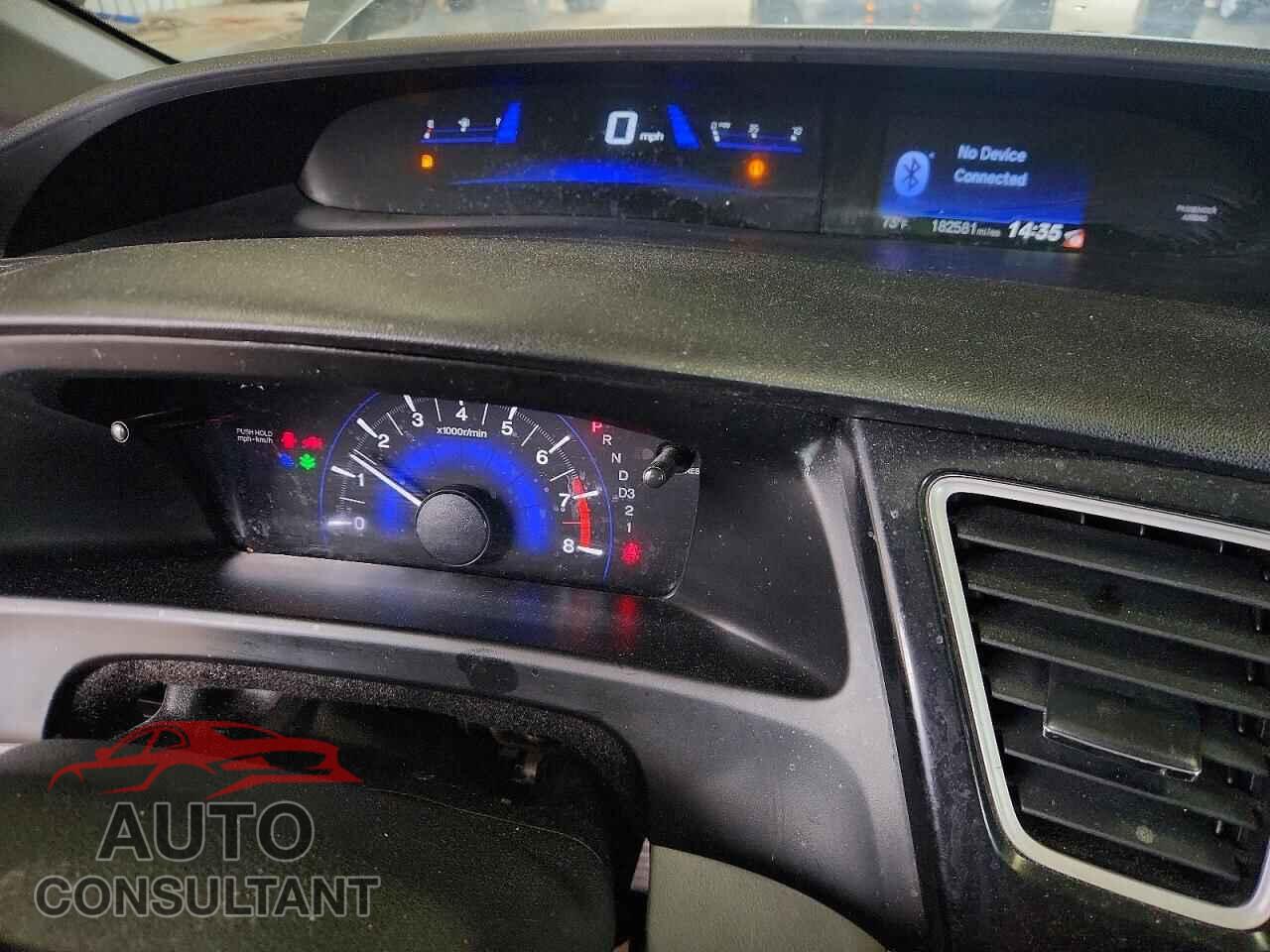 HONDA CIVIC 2013 - 19XFB2F54DE034443