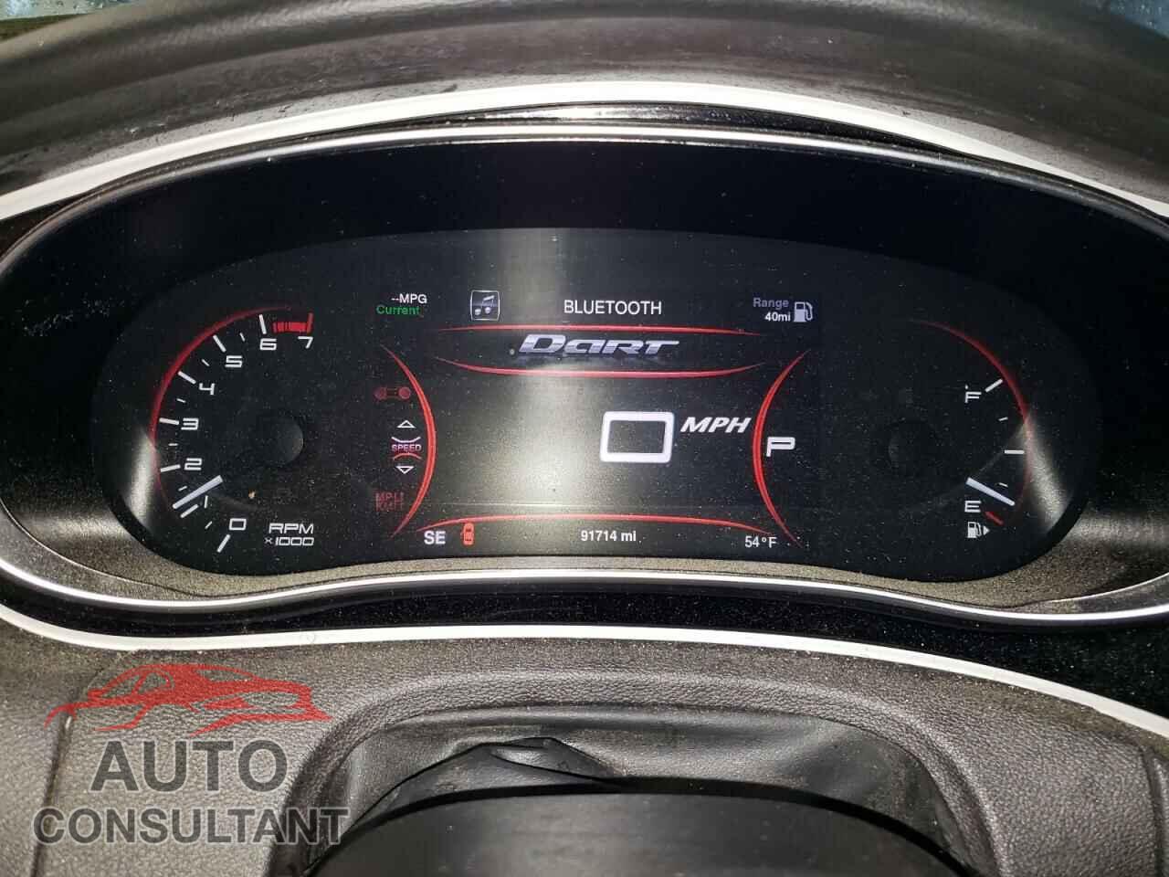 DODGE DART 2014 - 1C3CDFCB3ED860013