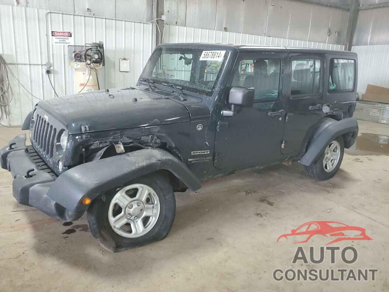 JEEP WRANGLER 2017 - 1C4BJWDG4HL671116