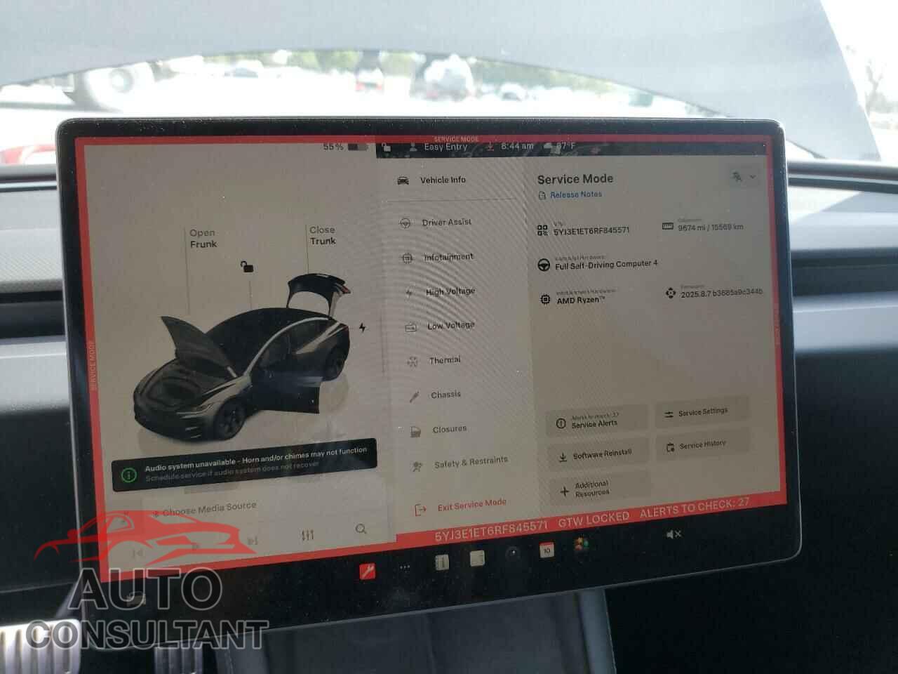 TESLA MODEL 3 2024 - 5YJ3E1ET6RF845571