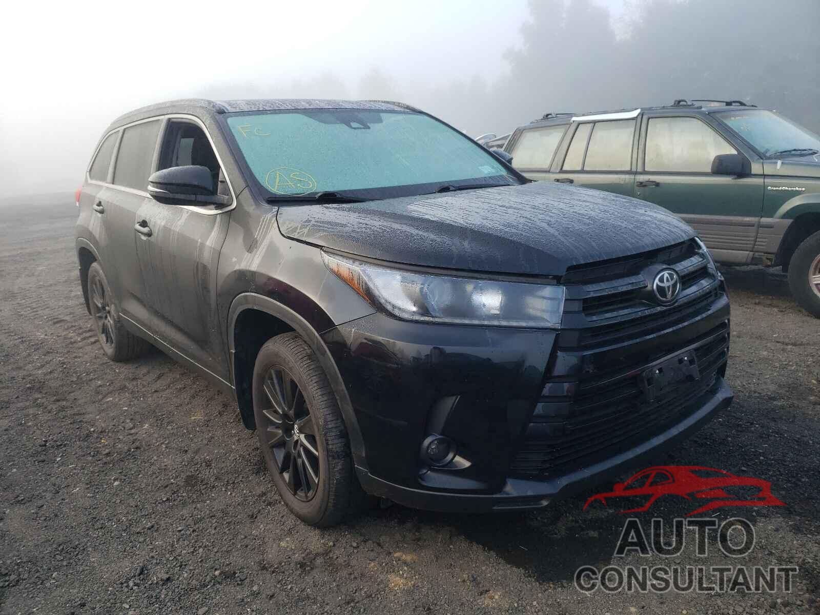 TOYOTA HIGHLANDER 2019 - 5TDJZRFH5KS703511