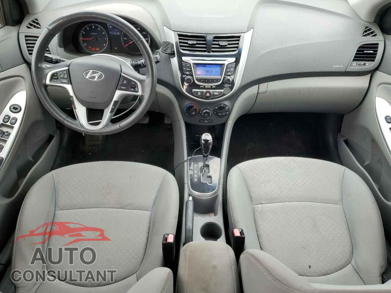 HYUNDAI ACCENT 2012 - KMHCU5AE3CU034418