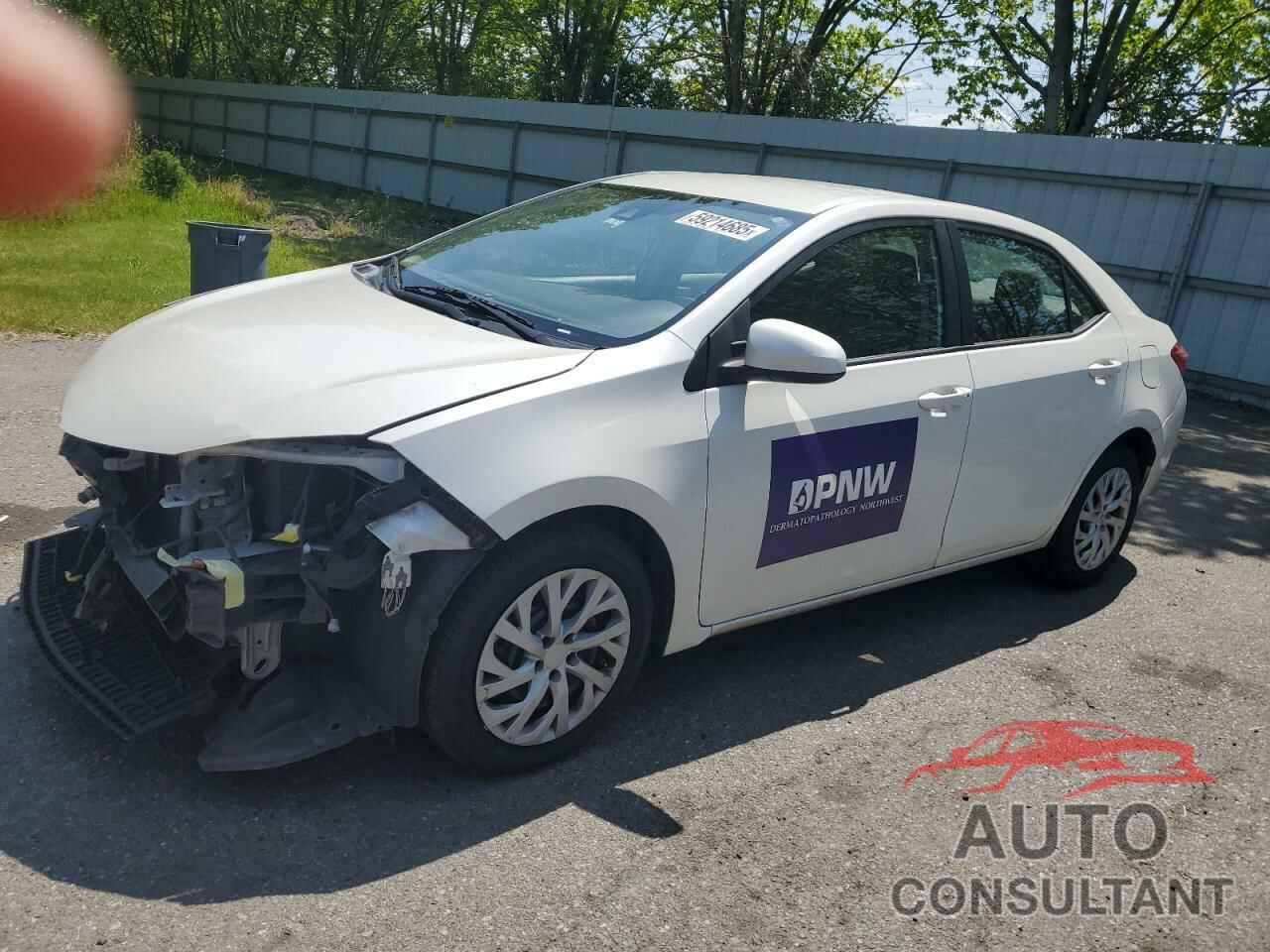 TOYOTA COROLLA 2019 - 5YFBURHE9KP894154