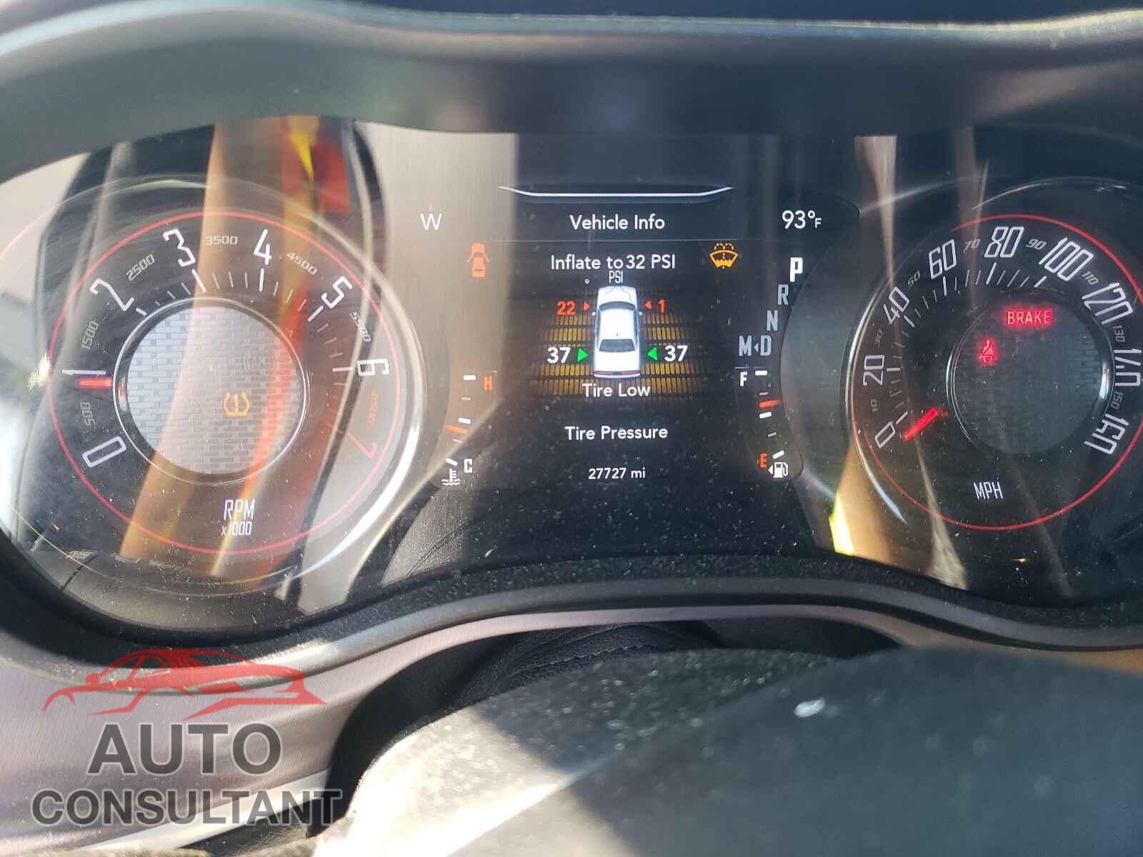 DODGE CHALLENGER 2019 - 2C3CDZAG4KH642662