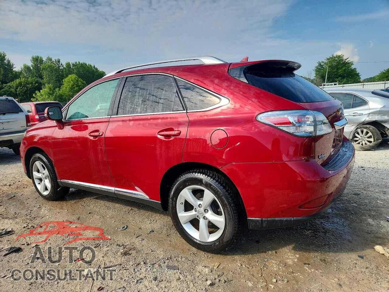 LEXUS RX350 2011 - 2T2BK1BA8BC115027