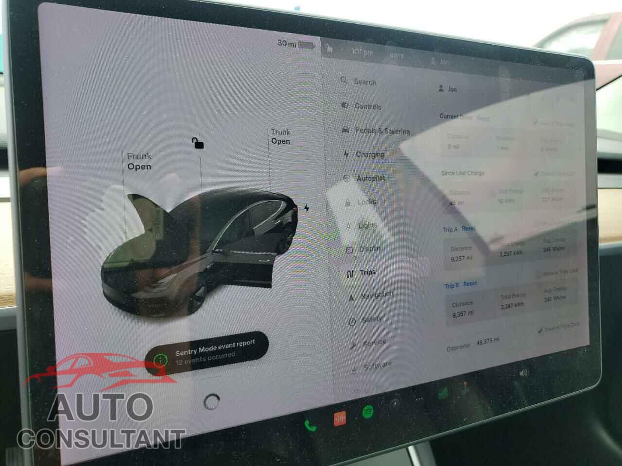 TESLA MODEL 3 2019 - 5YJ3E1EAXKF297921
