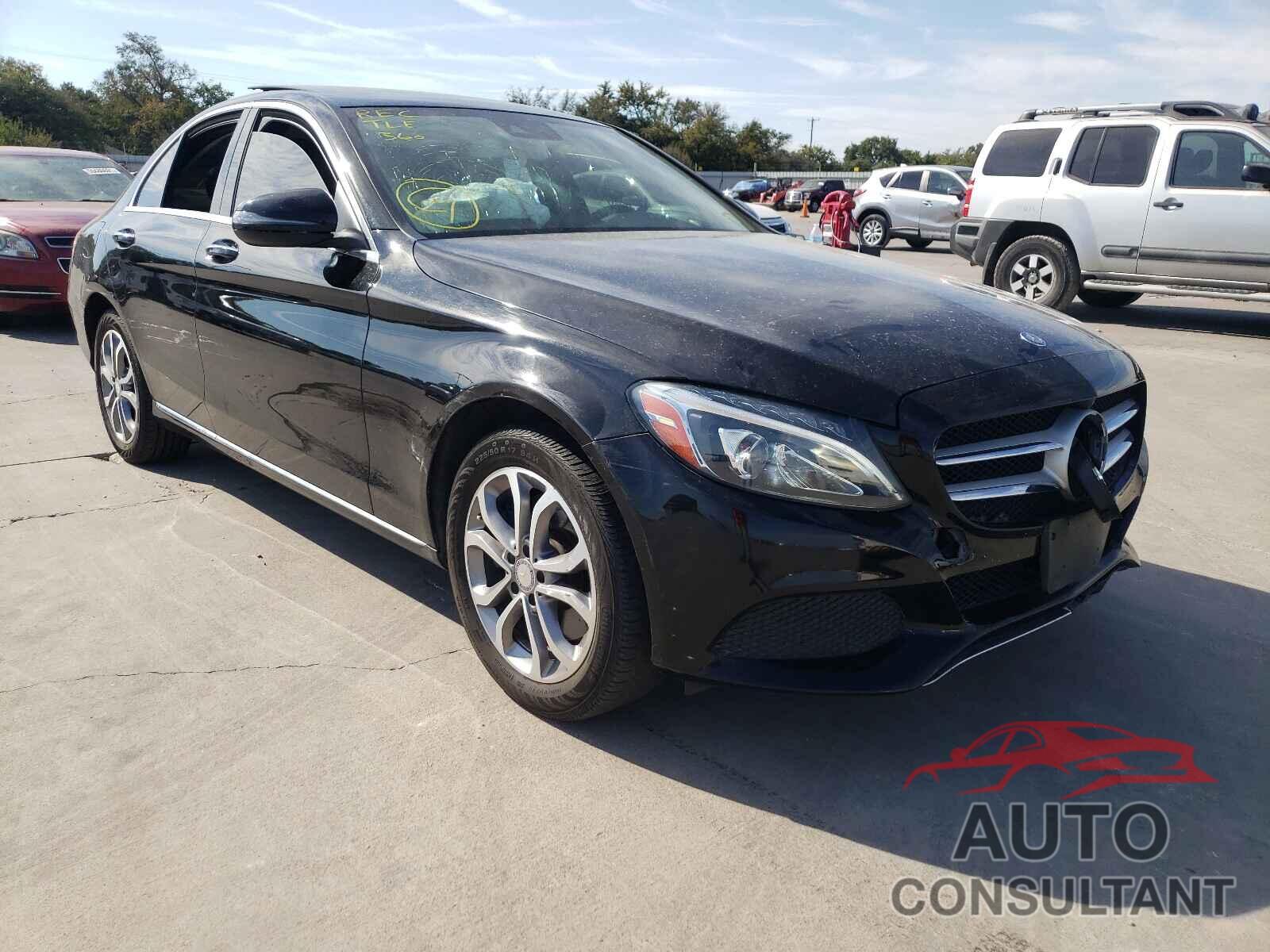 MERCEDES-BENZ C-CLASS 2017 - 55SWF4KB8HU186316